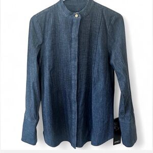 Jones New York Blue Button Down Shirt